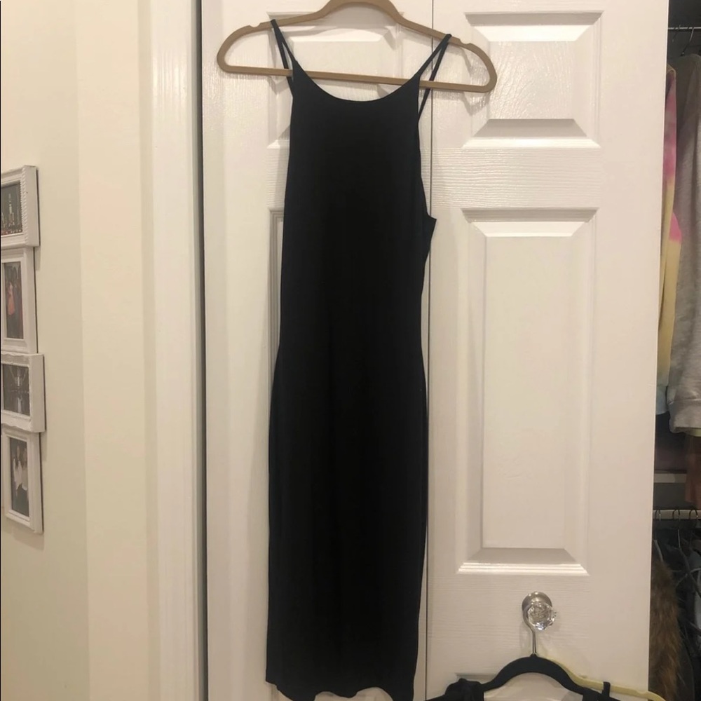 Knee Length Dress with Corset Back